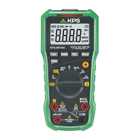 KPS KPS-MT440 instruction manual