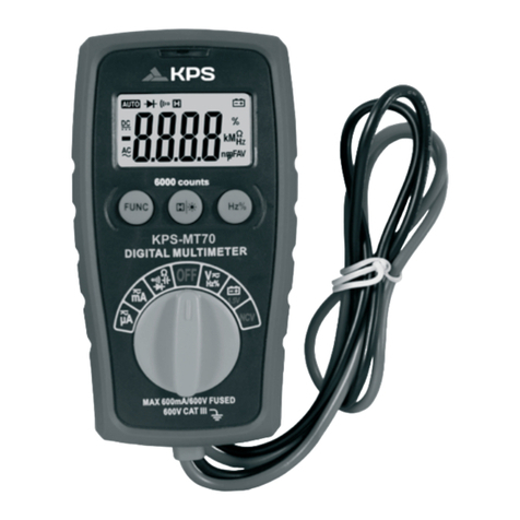 KPS KPS-MT70 User manual