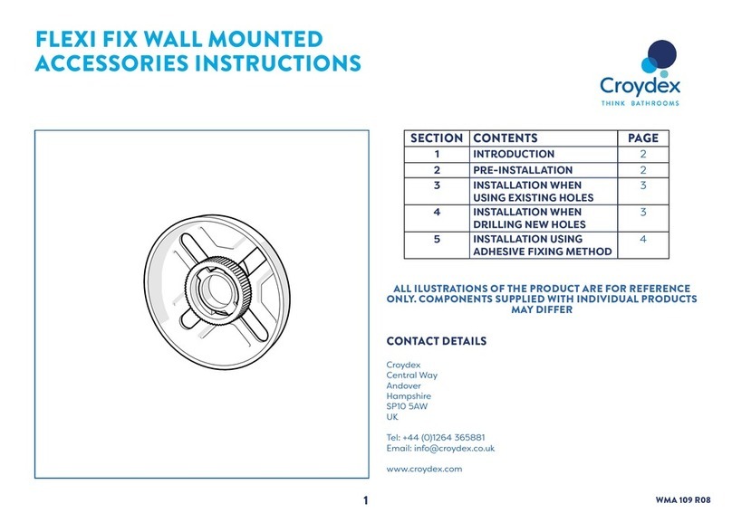 Croydex FLEXI FIX User manual