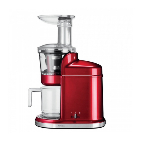 KitchenAid 5KVJ0111ECA manual