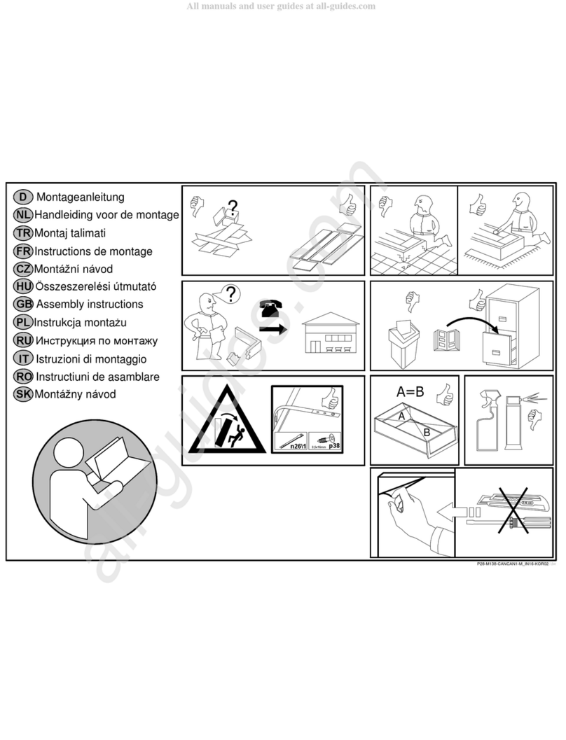 BLACK RED WHITE M138-CANCAN 1 Assembly instructions