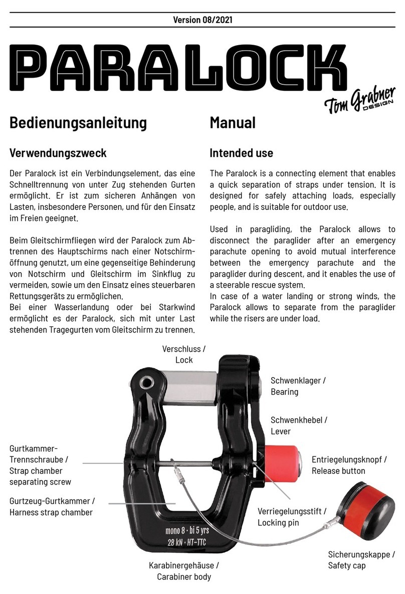 CHARLY PARALOCK User manual