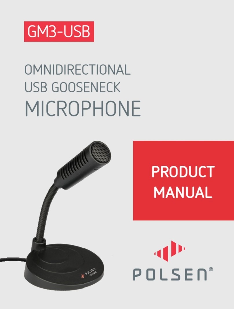 Polsen GM3-USB User manual