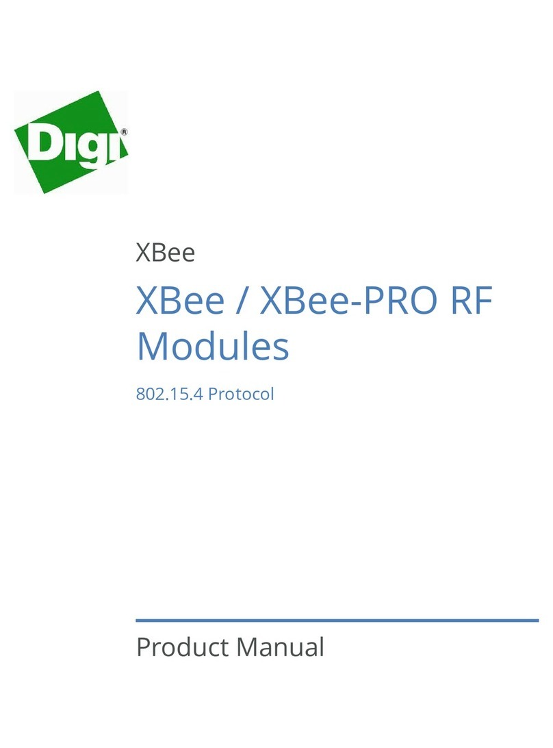 Digi XBee User manual