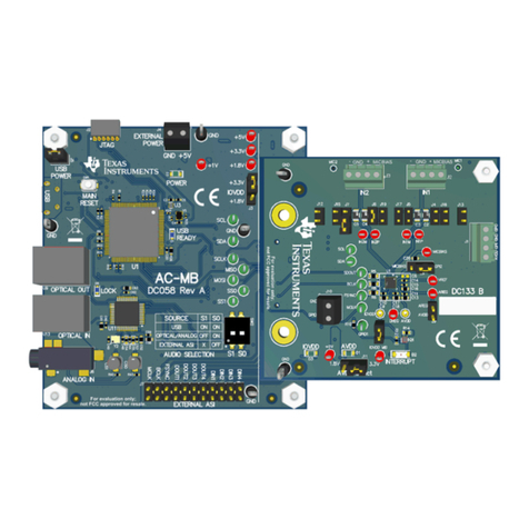 Texas Instruments ADCx120EVM-PDK User manual