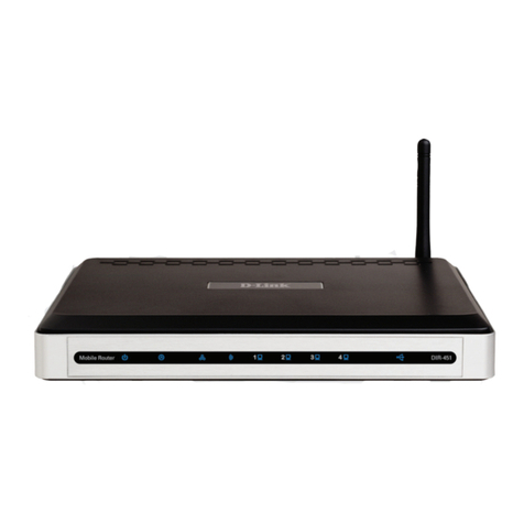 D-Link DIR-451 - 3G Mobile Router User manual