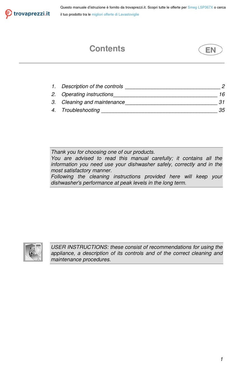 Smeg LSP367X User manual