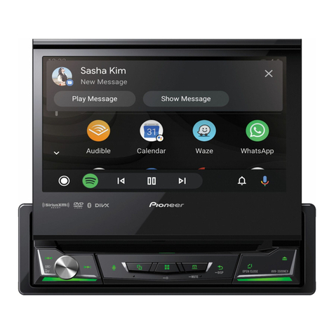 Pioneer AVH-3500NEX installation manual