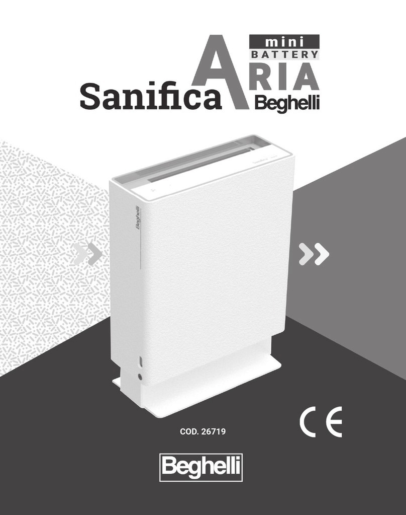 Beghelli 26719 Instructions for installation, use and maintenance manual
