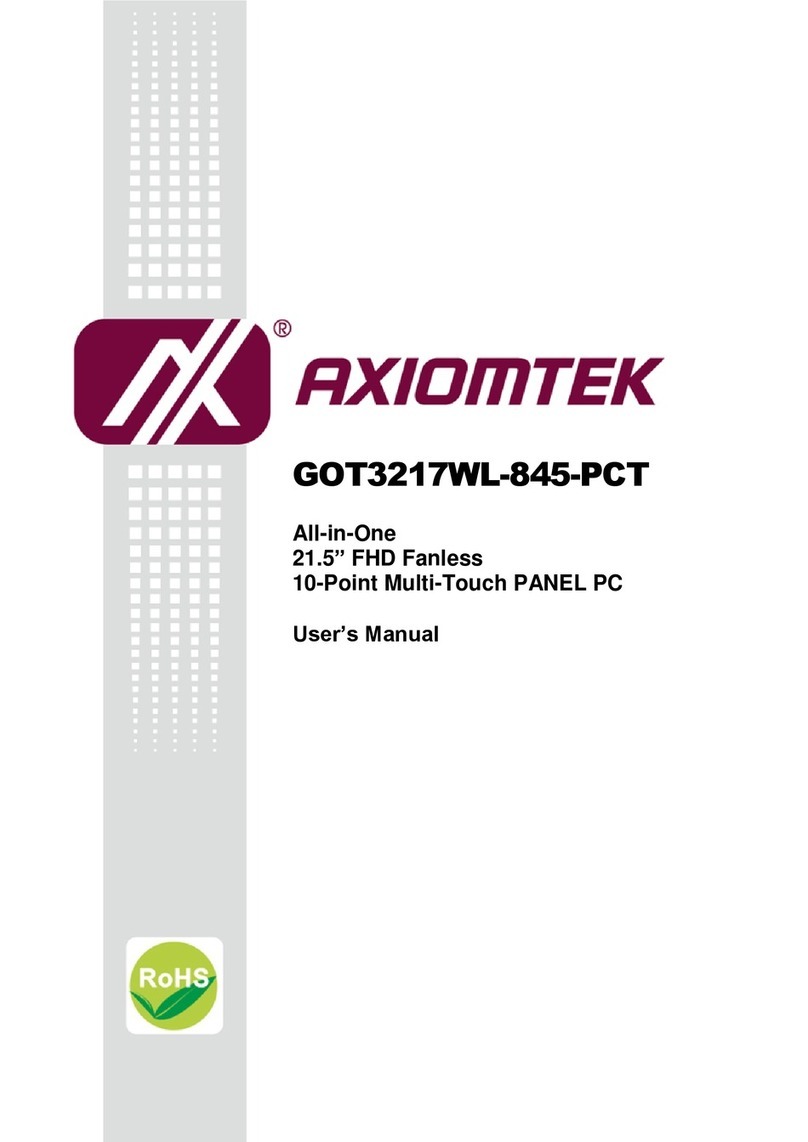 AXIOMTEK GOT3217WL-845-PCT user manual