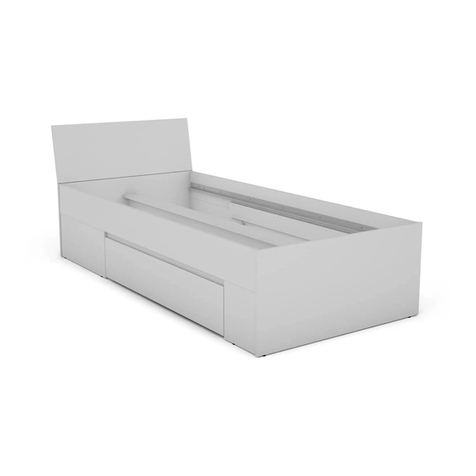 Emmezeta CARLOS BED 90 Installation guide
