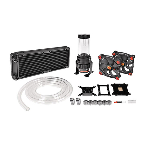 Thermaltake Pacific R240 D5 quick start guide Thermaltake Pacific R240 D5 quick start guide