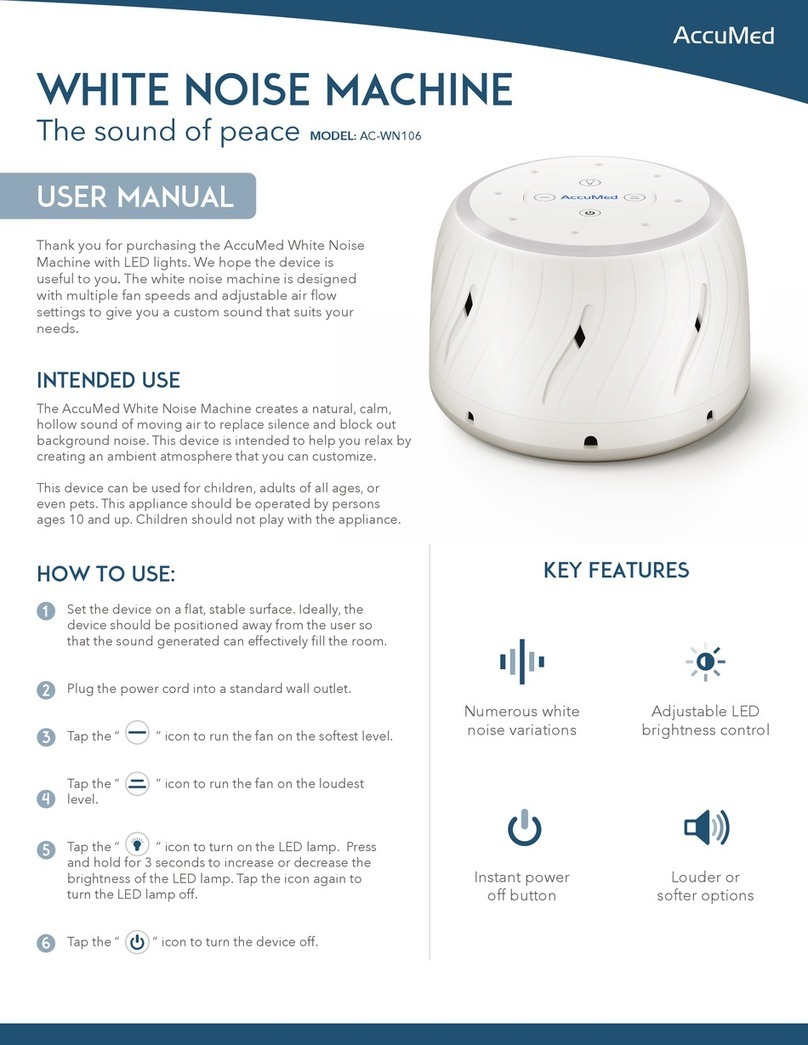AccuMed AC-WN106 user manual