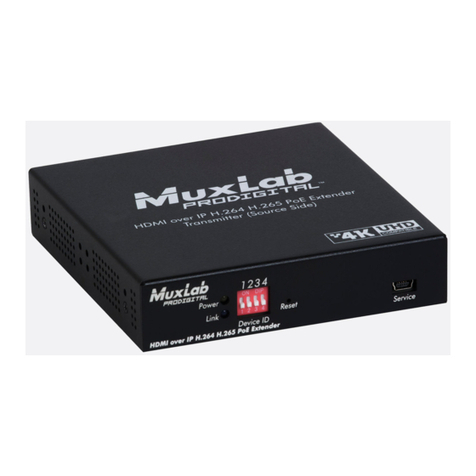 MuxLab 500771 Quick installation guide