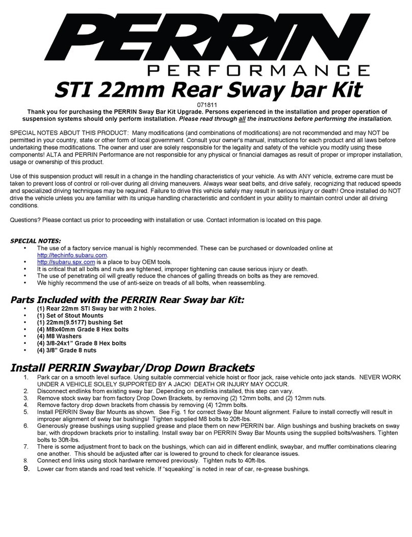 Perrin 071811 quick start guide