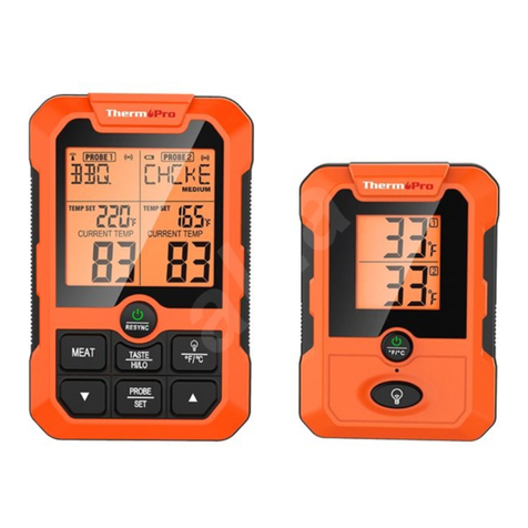 ThermoPro TempPro TP810B manual
