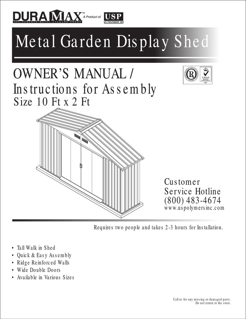 USP Duramax Owner's manual/ instructions for assembly