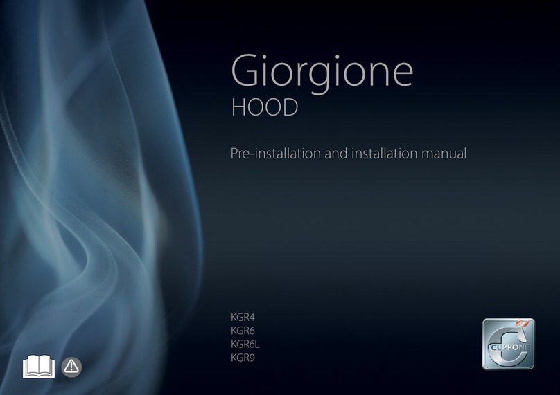 Cuppone Giorgione KGR4 PRE-INSTALLATION AND INSTALLATION MANUAL