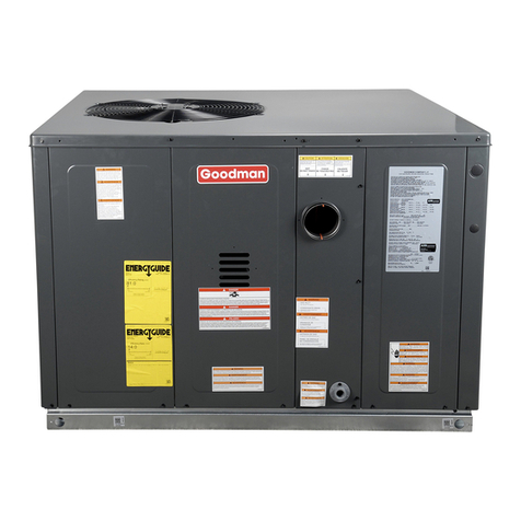 Goodman GPG 16 M Series User manual