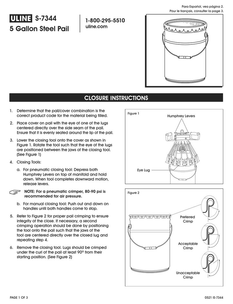 U-Line S-7344 quick start guide