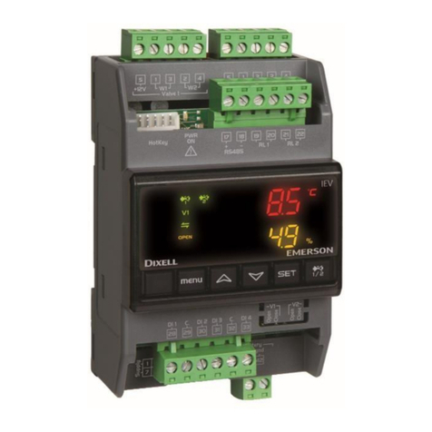 Emerson Dixell IEV12D Wiring diagram Emerson Dixell IEV12D Wiring diagram