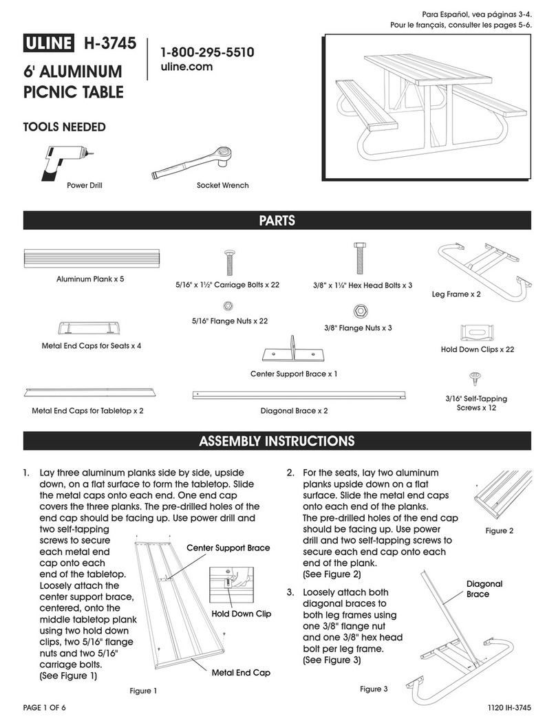 U-Line H-3745 User manual U-Line H-3745 User manual