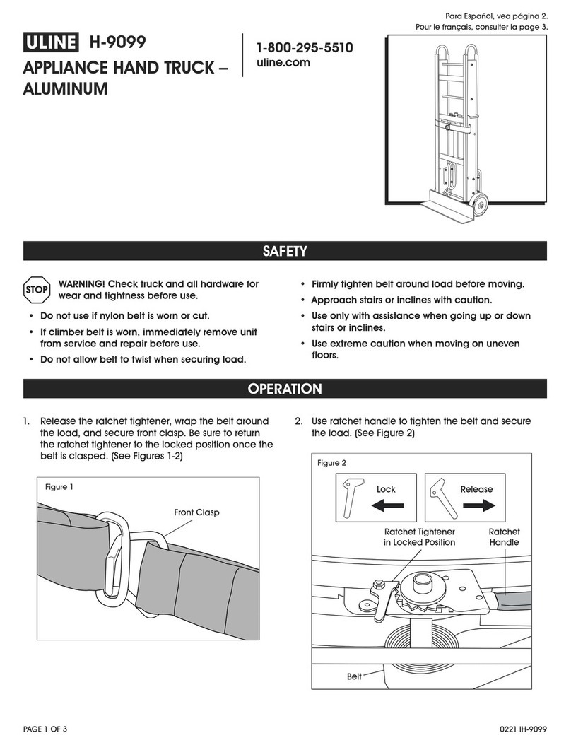 U-Line H-9099 User manual