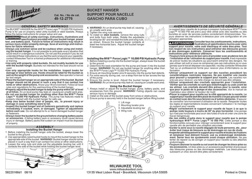 Milwaukee 49-12-2776 quick start guide