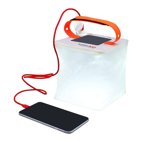 LuminAID PackLite Hero quick start guide