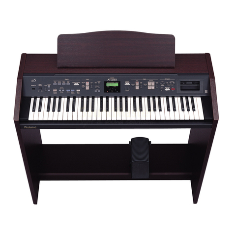 Roland Music Atelier AT 5 User manual