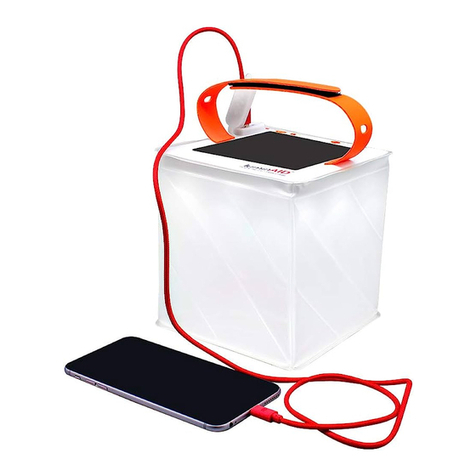 LuminAID PackLite Titan quick start guide