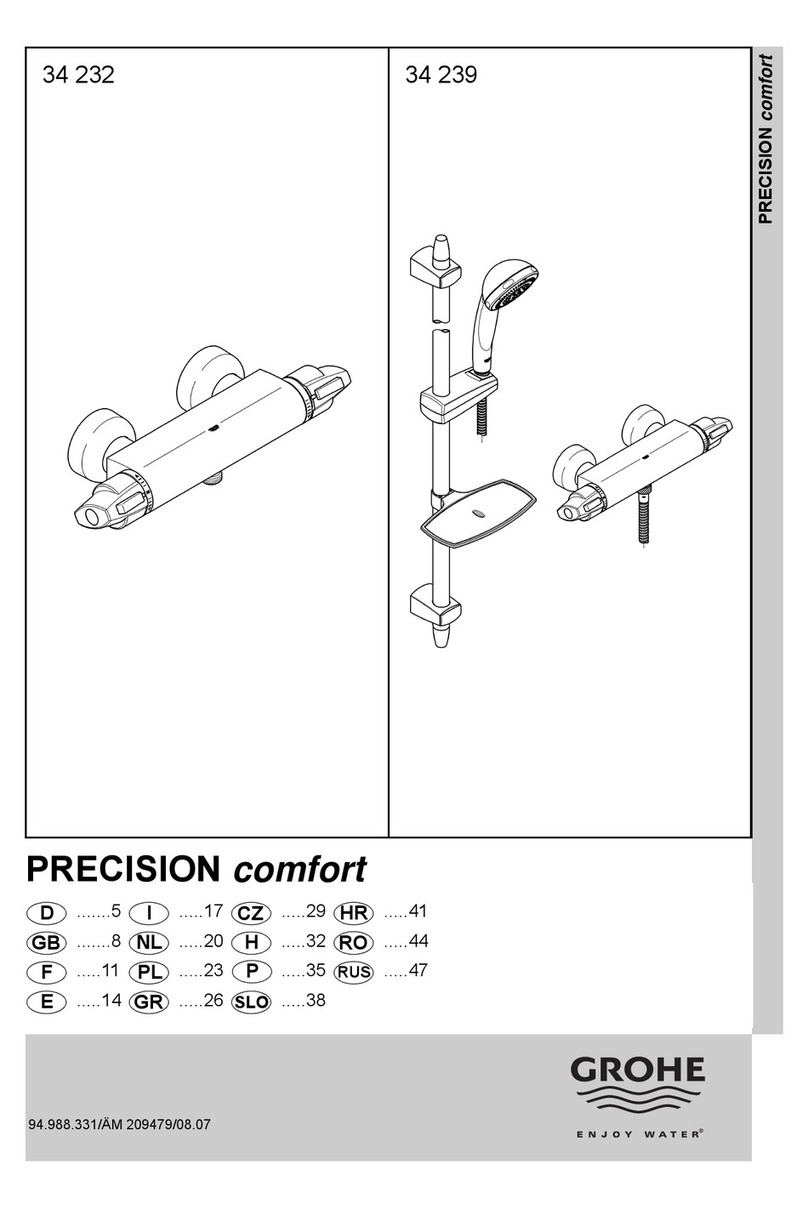 Grohe PRECISION comfort 34 232 User manual
