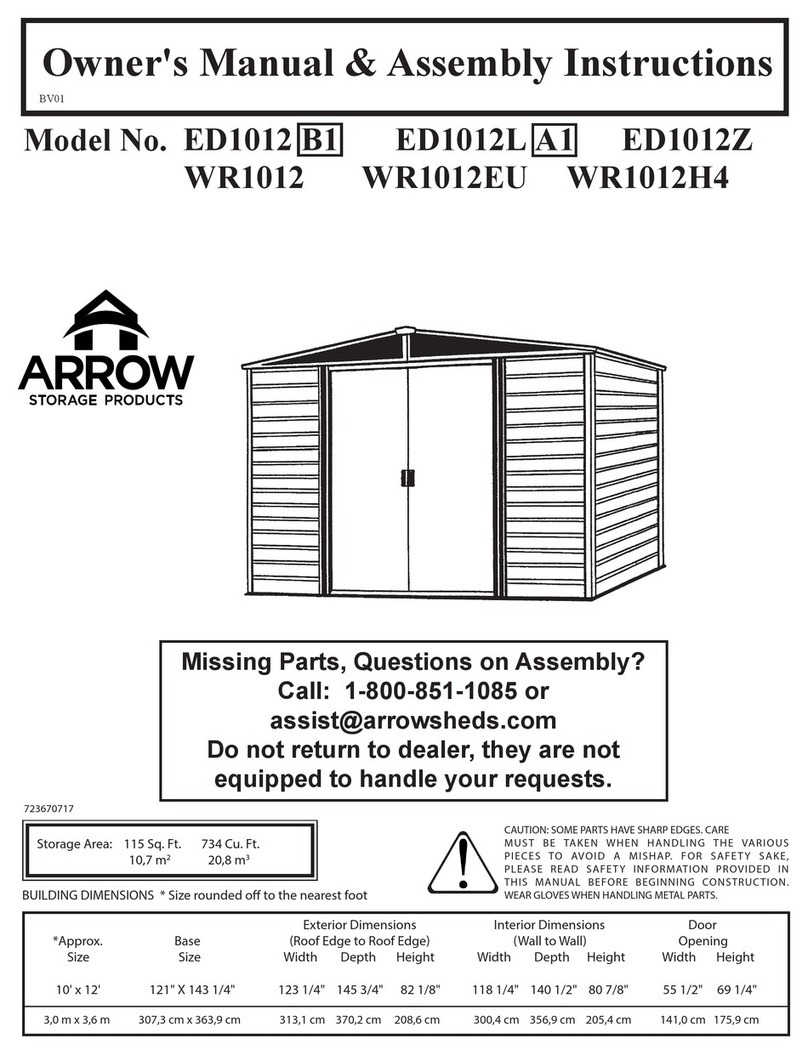 Arrow WR1012H4 Use and care manual