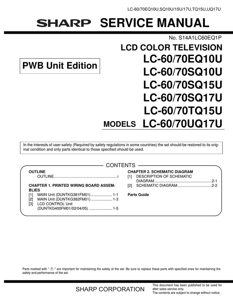Sharp LC-60 EQ10U User manual