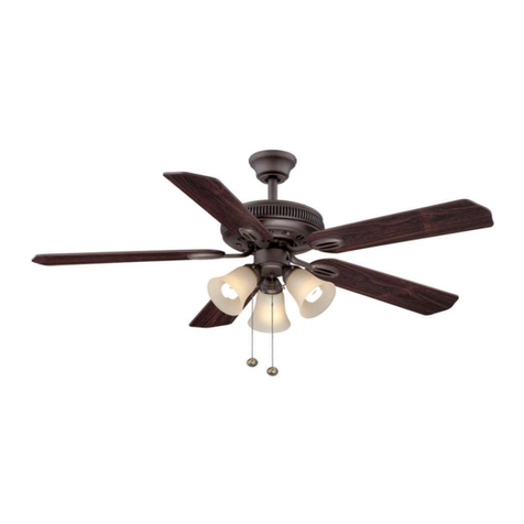 HAMPTON BAY GLENDALE AG524PR-ORB Use and care guide