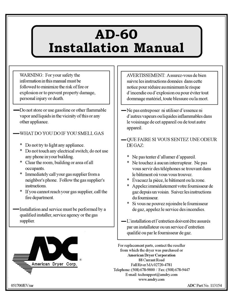 ADC AD-60 User manual
