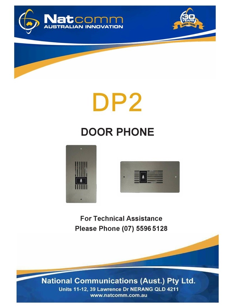 NatComm DP2 User manual