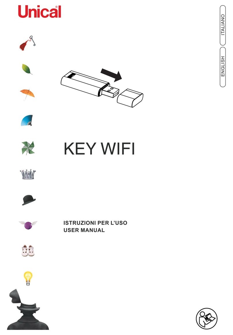 Unical Key Wifi user manual