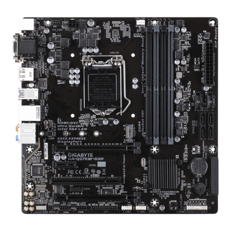 Gigabyte GA-Q270M-D3H user manual