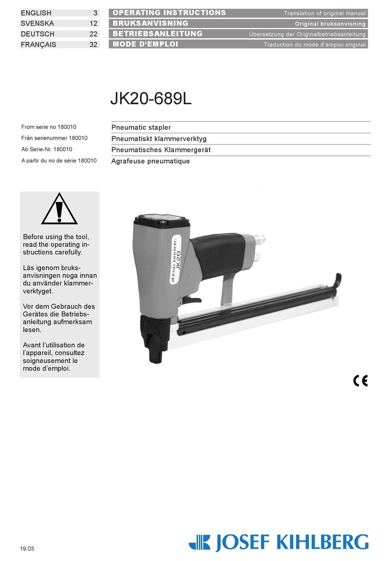 Josef Kihlberg JK20-689L operating instructions