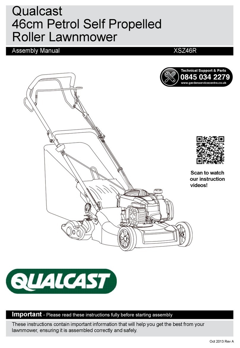 Qualcast XSZ46R Assembly manual