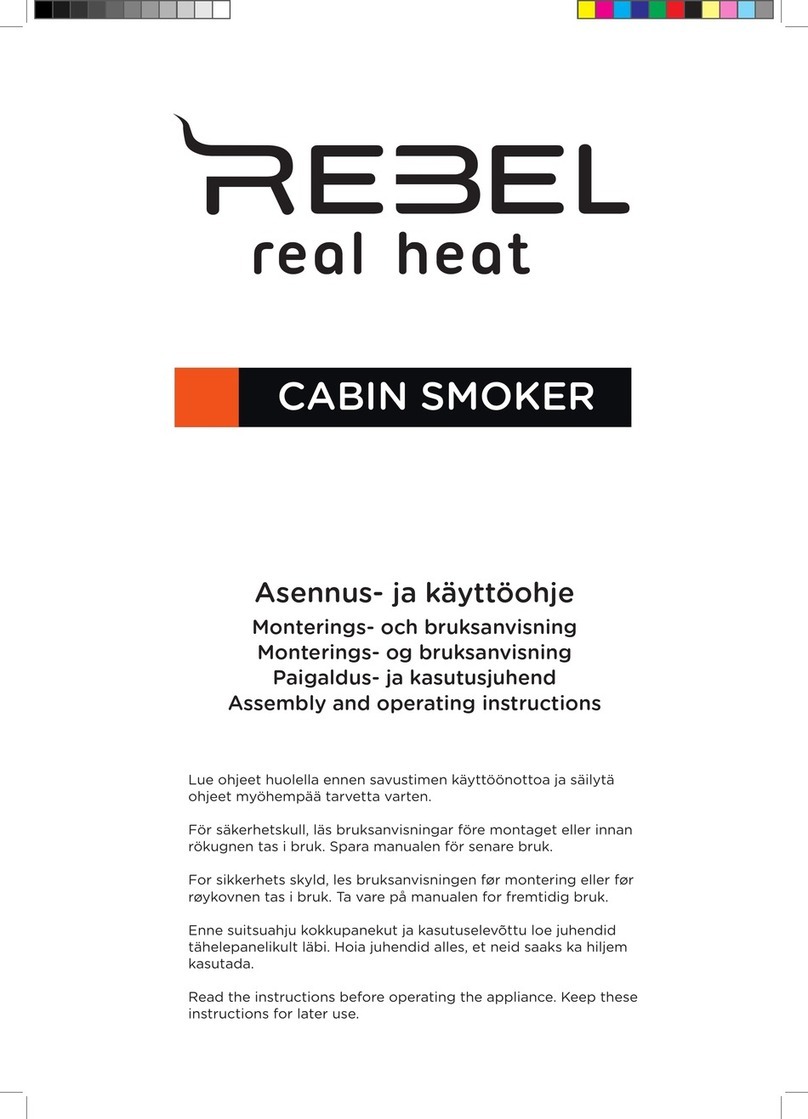 Rebel NES-C16 Assembly and operating instructions