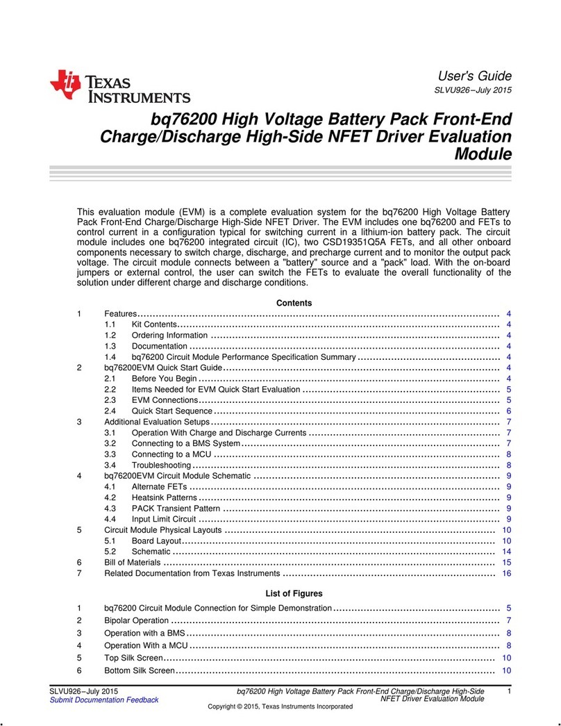 Texas Instruments bq76200 user guide