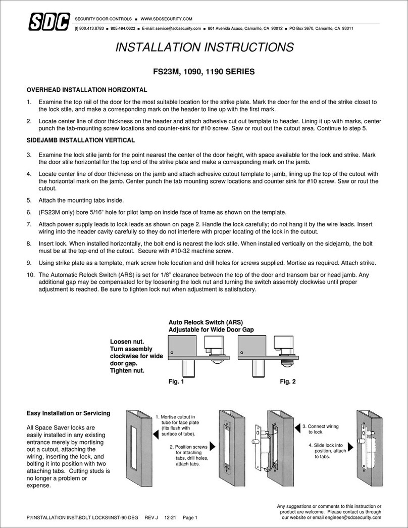 SDC FS23M Series User manual