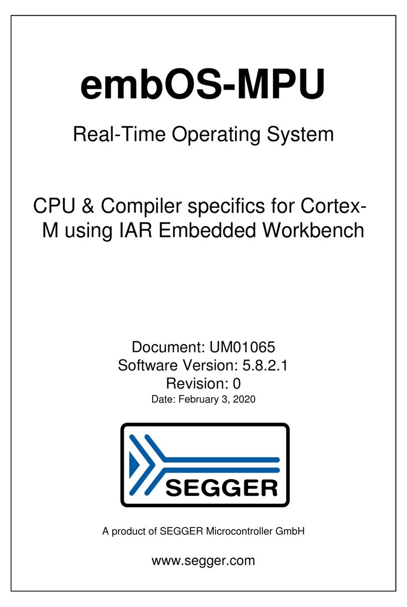 Segger embOS-MPU manual