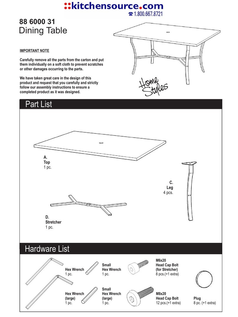 Kitchensource 88 3 6000 1 Assembly instructions Kitchensource 88 3 6000 1 Assembly instructions