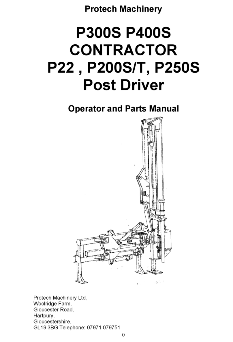 Protech Machinery P300S Product manual Protech Machinery P300S Product manual