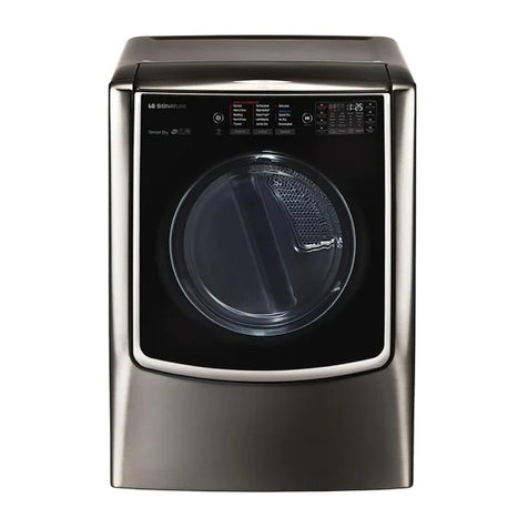 LG SIGNATURE DleX9500 Series User manual