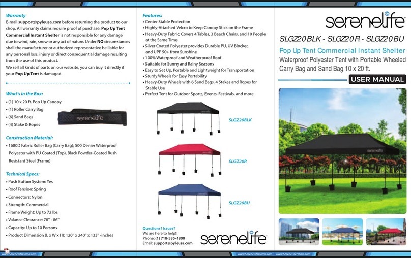 SereneLife SLGZ20BLK user manual