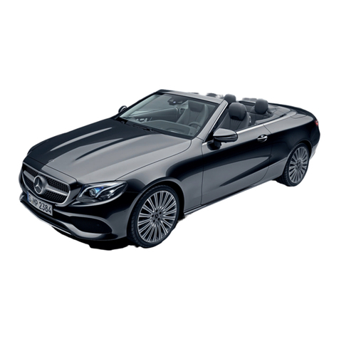 Mercedes-Benz E-Class Cabriolet 2018 owner's manual